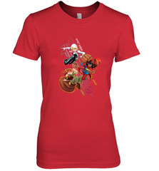 Marvel Rising Secret Warriors Group Shot Action Pose Women's Premium T-Shirt Women's Premium T-Shirt - jonhlittlestore88