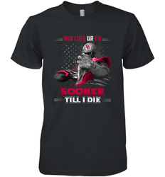 Oklahoma Sooners Win Lose Or Tie Men's Premium T-Shirt