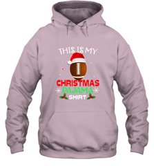 NFL This Is My Christmas Pajama Shirt  Gift For Football Lover Hooded Sweatshirt Hooded Sweatshirt - jonhlittlestore88