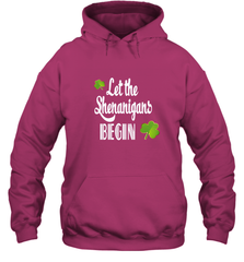 Let the Shenanigans begin Lucky St Patricks Day Shirt Hooded Sweatshirt Hooded Sweatshirt - jonhlittlestore88