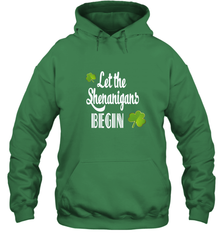 Let the Shenanigans begin Lucky St Patricks Day Shirt Hooded Sweatshirt Hooded Sweatshirt - jonhlittlestore88