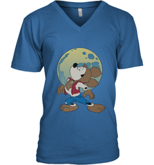 Disney Mickey Mouse Werewolf Halloween Costume Men's V-Neck Men's V-Neck - jonhlittlestore88