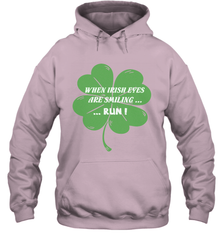 When Irish eyes are smiling Run Lucky St Patricks Day Shirt Hooded Sweatshirt Hooded Sweatshirt - jonhlittlestore88
