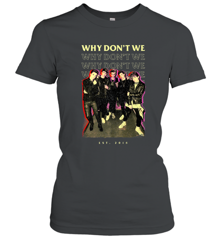 Why Don't We Vintage Rockers Women's T-Shirt Women's T-Shirt / Black / S Women's T-Shirt - jonhlittlestore88