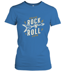 Peace Rock and Roll Love Music Guitar Retro Hippie Women's T-Shirt Women's T-Shirt - jonhlittlestore88