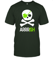 St. Patricks Day Irish Pirate Skull and Cross bones Men's T-Shirt Men's T-Shirt - jonhlittlestore88