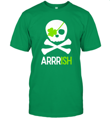 St. Patricks Day Irish Pirate Skull and Cross bones Men's T-Shirt Men's T-Shirt - jonhlittlestore88