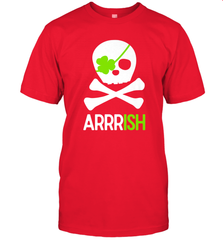 St. Patricks Day Irish Pirate Skull and Cross bones Men's T-Shirt Men's T-Shirt - jonhlittlestore88