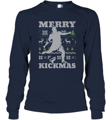 NFL Football SportsTeam Kicker Kickmas Funny Ugly Christmas Xmas Long Sleeve T-Shirt Long Sleeve T-Shirt - jonhlittlestore88
