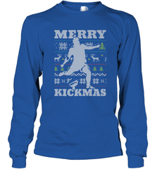 NFL Football SportsTeam Kicker Kickmas Funny Ugly Christmas Xmas Long Sleeve T-Shirt Long Sleeve T-Shirt - jonhlittlestore88