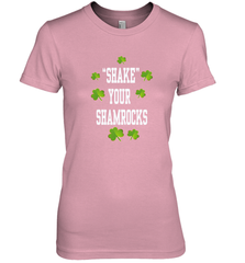 Shake your shamrocks Lucky shamrock Irish St Patrck's day Shirt Women's Premium T-Shirt Women's Premium T-Shirt - jonhlittlestore88