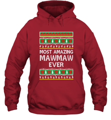 Xmas Gifts for Maw Maw Ugly Christmas gift idea Hooded Sweatshirt Hooded Sweatshirt - jonhlittlestore88