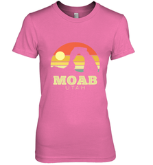Moab Utah Vintage Sunset Arches Adventure Outdoors Women's Premium T-Shirt Women's Premium T-Shirt - jonhlittlestore88