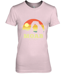 Moab Utah Vintage Sunset Arches Adventure Outdoors Women's Premium T-Shirt Women's Premium T-Shirt - jonhlittlestore88
