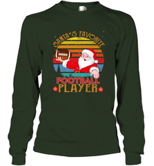 NFL Santa Favorite Football Player Funny Christmas Funny Long Sleeve T-Shirt Long Sleeve T-Shirt - jonhlittlestore88