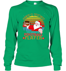 NFL Santa Favorite Football Player Funny Christmas Funny Long Sleeve T-Shirt Long Sleeve T-Shirt - jonhlittlestore88