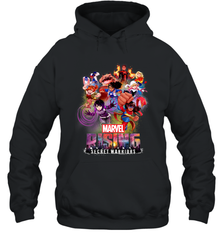 Marvel Rising Secret Warriors Hero Action Pose Collage Hooded Sweatshirt Hooded Sweatshirt - jonhlittlestore88