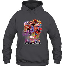 Marvel Rising Secret Warriors Hero Action Pose Collage Hooded Sweatshirt Hooded Sweatshirt - jonhlittlestore88
