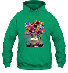 Marvel Rising Secret Warriors Hero Action Pose Collage Hooded Sweatshirt Hooded Sweatshirt - jonhlittlestore88