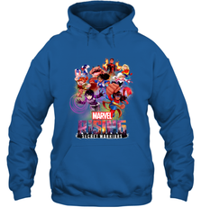 Marvel Rising Secret Warriors Hero Action Pose Collage Hooded Sweatshirt Hooded Sweatshirt - jonhlittlestore88