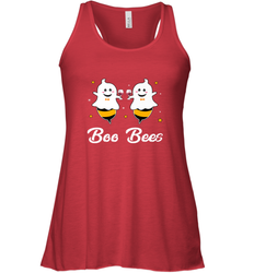 Funny Wine Boo Bees Couples Halloween Matching Couple Gift Women's Racerback Tank