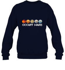 Occupy Mars Terraform Crewneck Sweatshirt Crewneck Sweatshirt - jonhlittlestore88