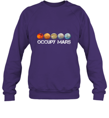 Occupy Mars Terraform Crewneck Sweatshirt Crewneck Sweatshirt - jonhlittlestore88