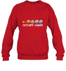 Occupy Mars Terraform Crewneck Sweatshirt Crewneck Sweatshirt - jonhlittlestore88
