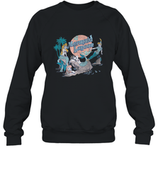 Disney Peter Pan Distressed Mermaid Lagoon Crewneck Sweatshirt Crewneck Sweatshirt - jonhlittlestore88