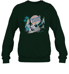 Disney Peter Pan Distressed Mermaid Lagoon Crewneck Sweatshirt Crewneck Sweatshirt - jonhlittlestore88