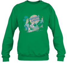 Disney Peter Pan Distressed Mermaid Lagoon Crewneck Sweatshirt Crewneck Sweatshirt - jonhlittlestore88