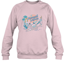 Disney Peter Pan Distressed Mermaid Lagoon Crewneck Sweatshirt Crewneck Sweatshirt - jonhlittlestore88