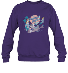 Disney Peter Pan Distressed Mermaid Lagoon Crewneck Sweatshirt Crewneck Sweatshirt - jonhlittlestore88