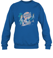 Disney Peter Pan Distressed Mermaid Lagoon Crewneck Sweatshirt Crewneck Sweatshirt - jonhlittlestore88