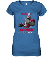 Oklahoma Sooners Win Lose Or Tie Women's V-Neck T-Shirt Women's V-Neck T-Shirt - jonhlittlestore88