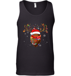 NFL Santa Hat American Football Reindeer Christmas Funny Sport Men's Tank Top