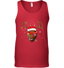 NFL Santa Hat American Football Reindeer Christmas Funny Sport Men's Tank Top Men's Tank Top - jonhlittlestore88