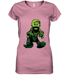 Disney Donald Duck Mummy Halloween Costume Women's V-Neck T-Shirt Women's V-Neck T-Shirt - jonhlittlestore88