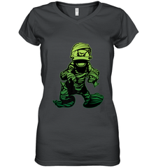 Disney Donald Duck Mummy Halloween Costume Women's V-Neck T-Shirt Women's V-Neck T-Shirt - jonhlittlestore88