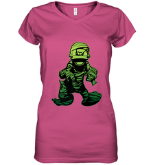 Disney Donald Duck Mummy Halloween Costume Women's V-Neck T-Shirt Women's V-Neck T-Shirt - jonhlittlestore88