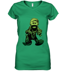 Disney Donald Duck Mummy Halloween Costume Women's V-Neck T-Shirt Women's V-Neck T-Shirt - jonhlittlestore88