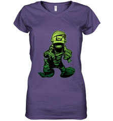 Disney Donald Duck Mummy Halloween Costume Women's V-Neck T-Shirt Women's V-Neck T-Shirt - jonhlittlestore88