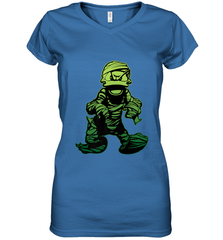 Disney Donald Duck Mummy Halloween Costume Women's V-Neck T-Shirt Women's V-Neck T-Shirt - jonhlittlestore88