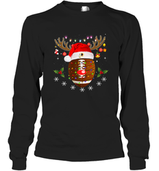 NFL Washington Redskins Football Reindeer Antlers Christmas Funny Gift Long Sleeve T-Shirt