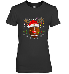 NFL Washington Redskins Football Reindeer Antlers Christmas Funny Gift Women's Premium T-Shirt Women's Premium T-Shirt - jonhlittlestore88