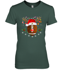 NFL Washington Redskins Football Reindeer Antlers Christmas Funny Gift Women's Premium T-Shirt Women's Premium T-Shirt - jonhlittlestore88