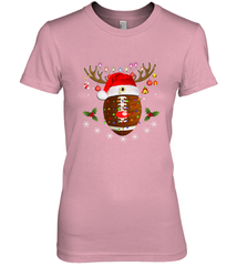 NFL Washington Redskins Football Reindeer Antlers Christmas Funny Gift Women's Premium T-Shirt Women's Premium T-Shirt - jonhlittlestore88
