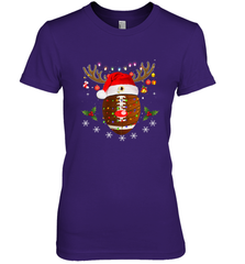 NFL Washington Redskins Football Reindeer Antlers Christmas Funny Gift Women's Premium T-Shirt Women's Premium T-Shirt - jonhlittlestore88