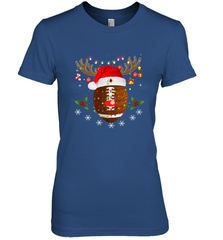 NFL Washington Redskins Football Reindeer Antlers Christmas Funny Gift Women's Premium T-Shirt Women's Premium T-Shirt - jonhlittlestore88