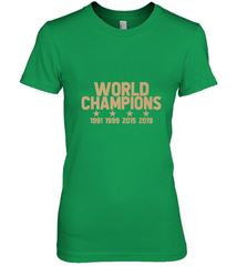 Us women's soccer team win world champions 4 four title 2019 Women's Premium T-Shirt Women's Premium T-Shirt - jonhlittlestore88